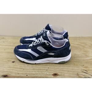 SAS Shoes Womens 9M Blue Suede Gray Tour Mesh Sneakers Athletic Walking USA